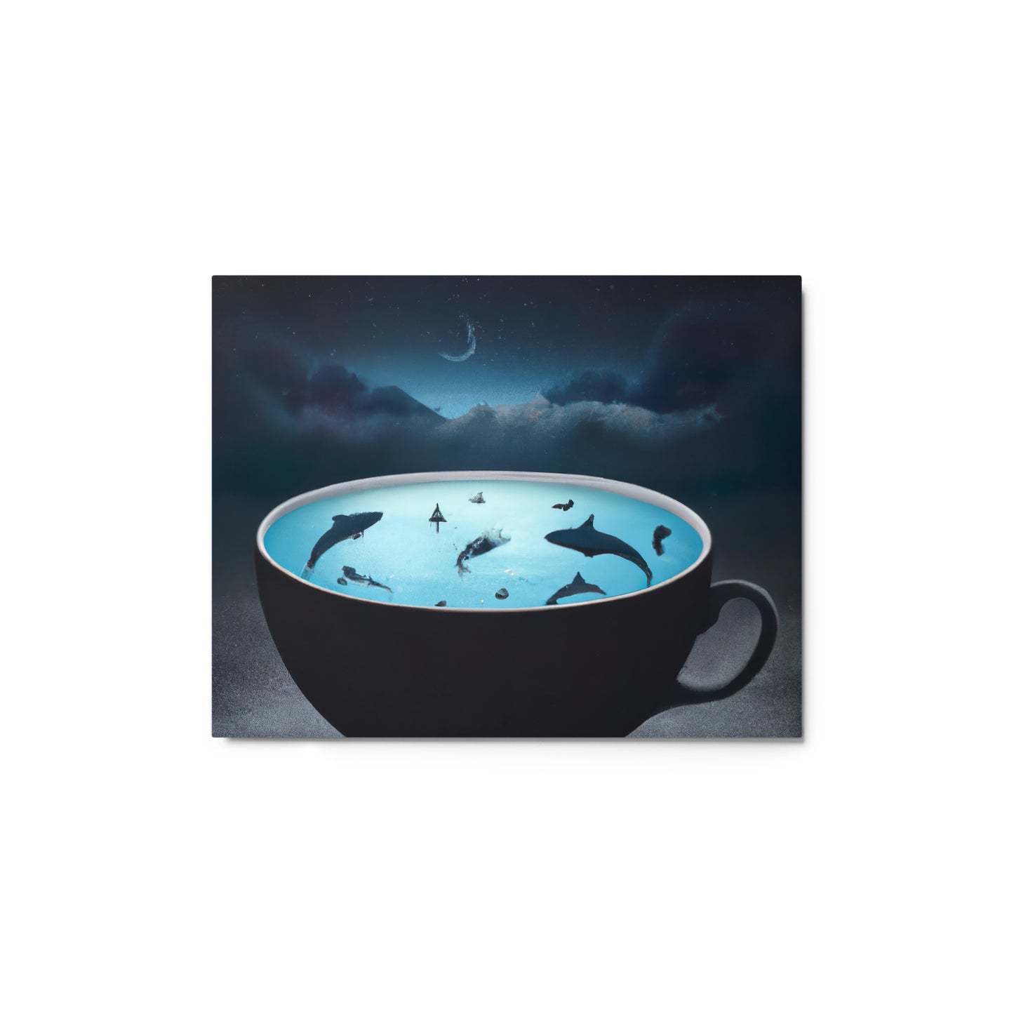 Sharksoup Metallposter