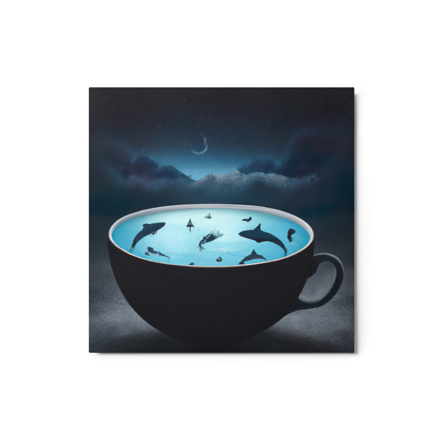 Sharksoup Metallposter
