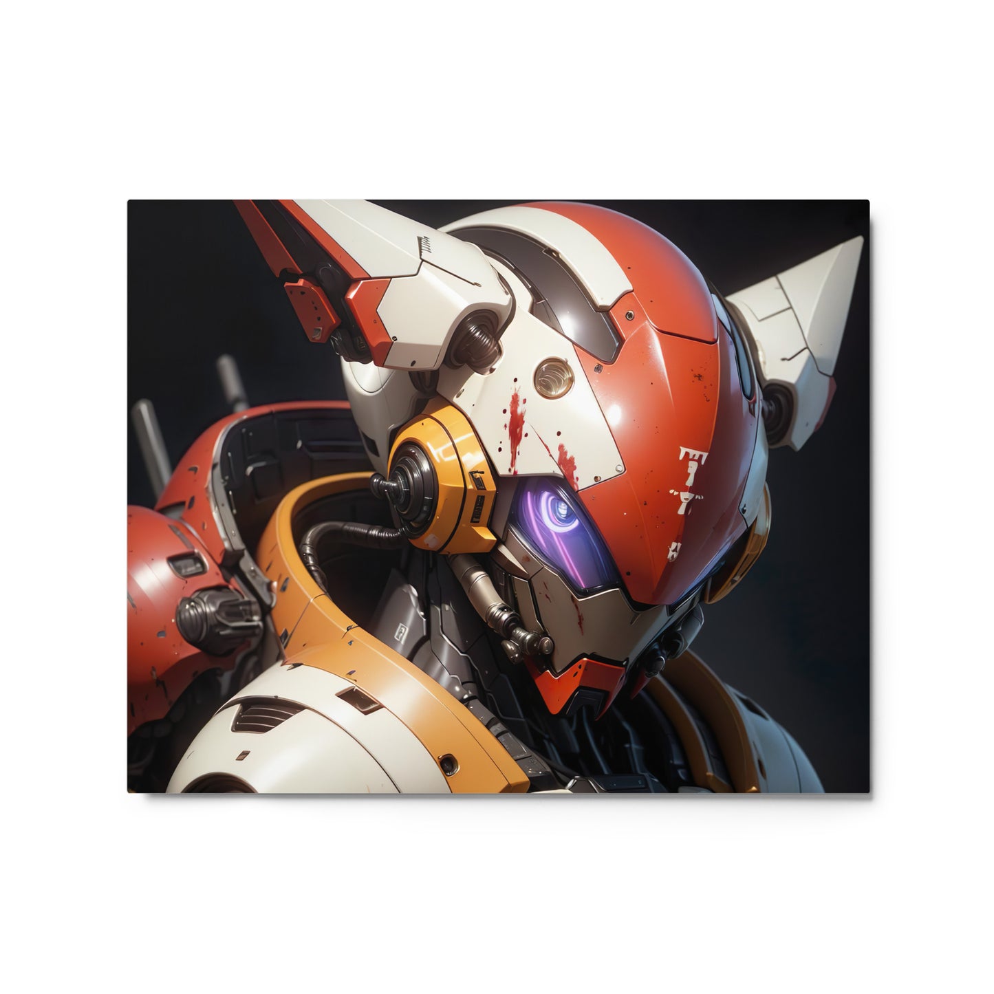 MECH Metallposter
