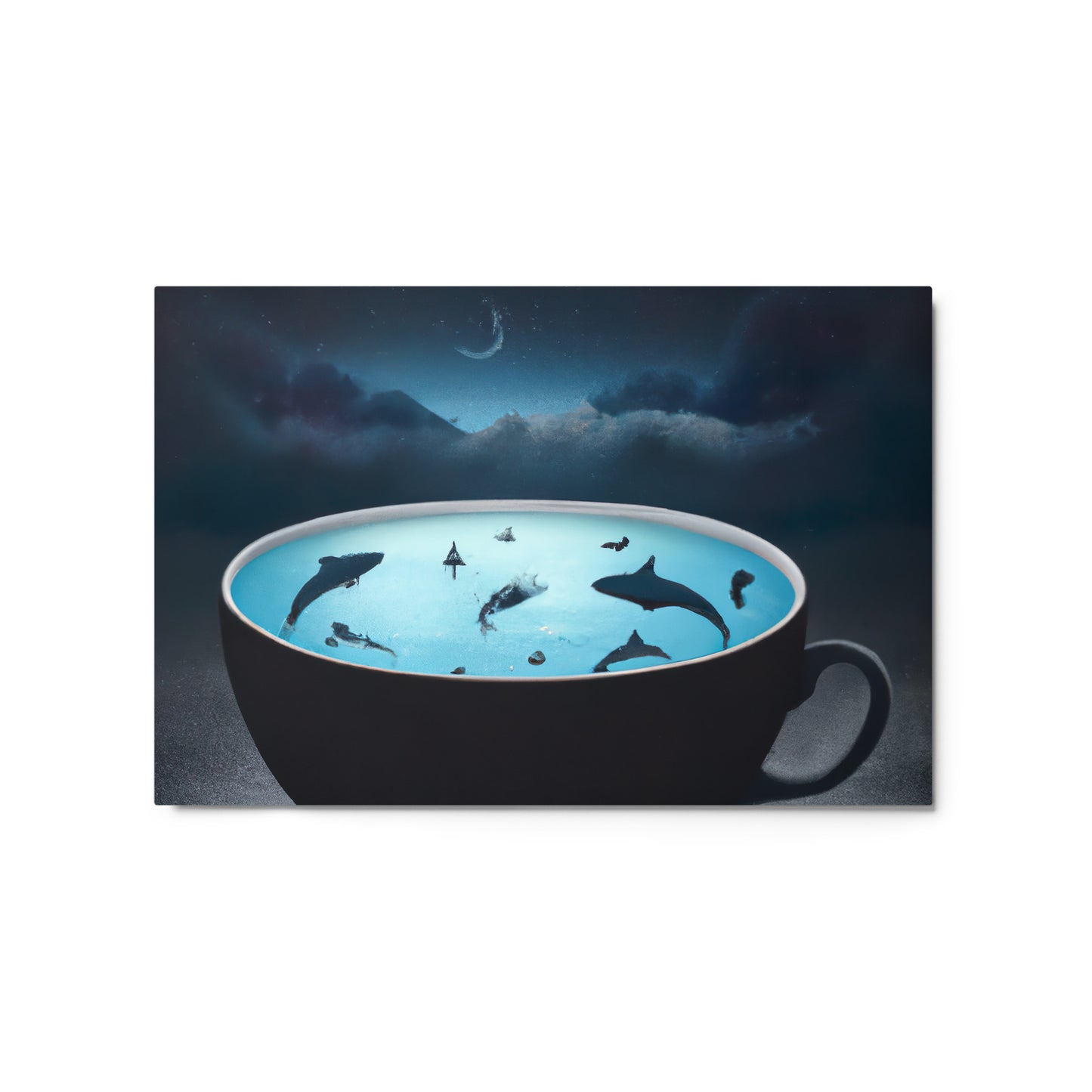 Sharksoup Metallposter