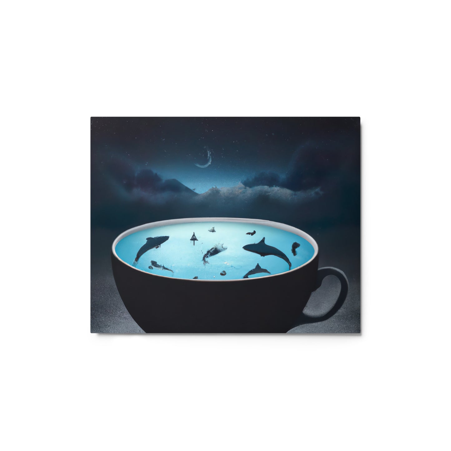 Sharksoup Metallposter