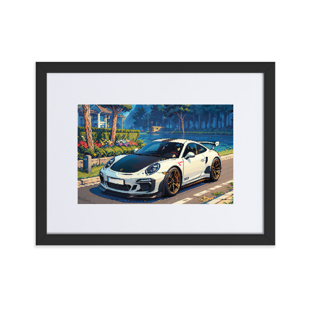 P-911-GT3-RS Eingerahmtes Poster
