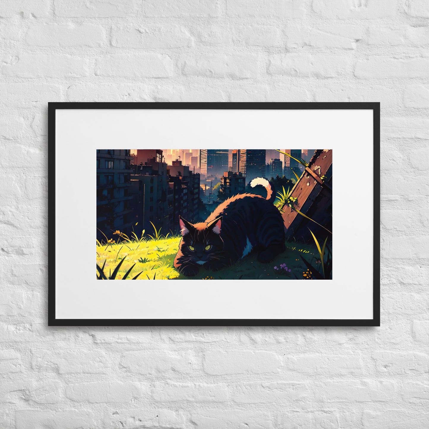 Bad Luck Eingerahmtes Poster