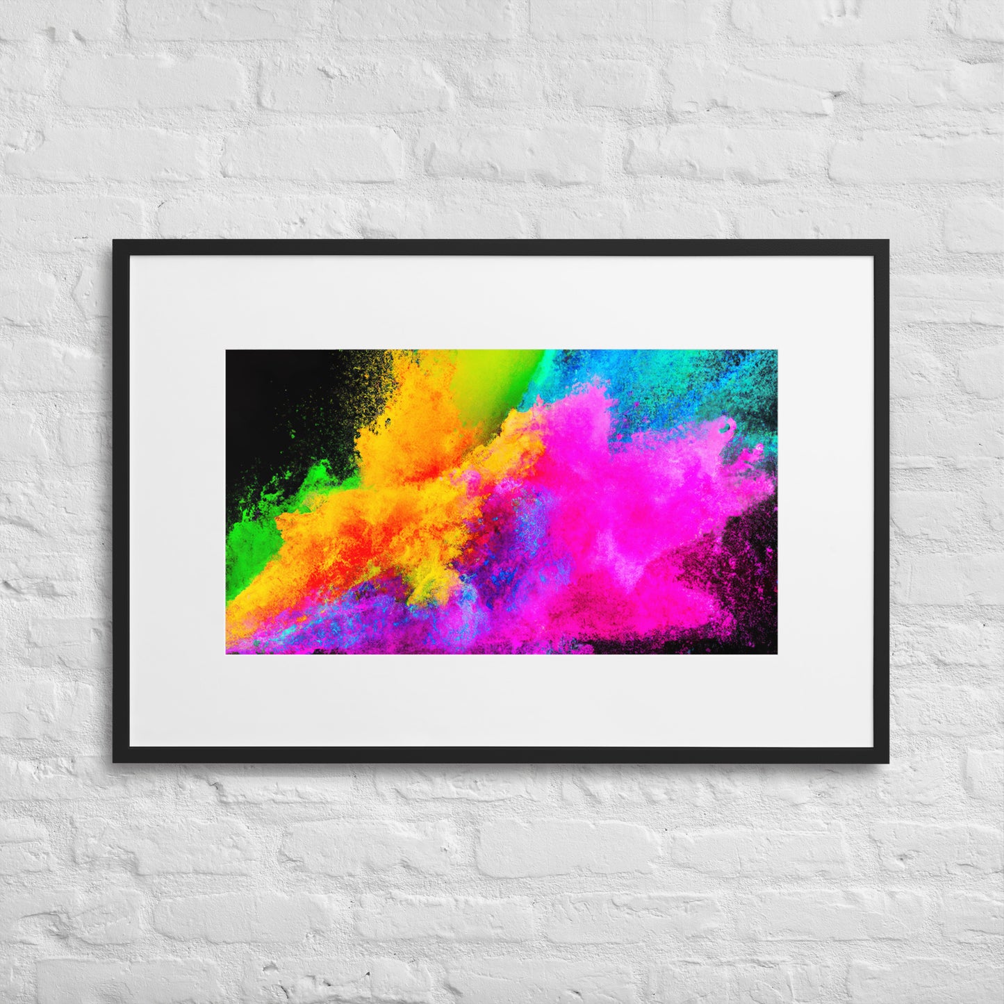 Colour Eingerahmtes Poster