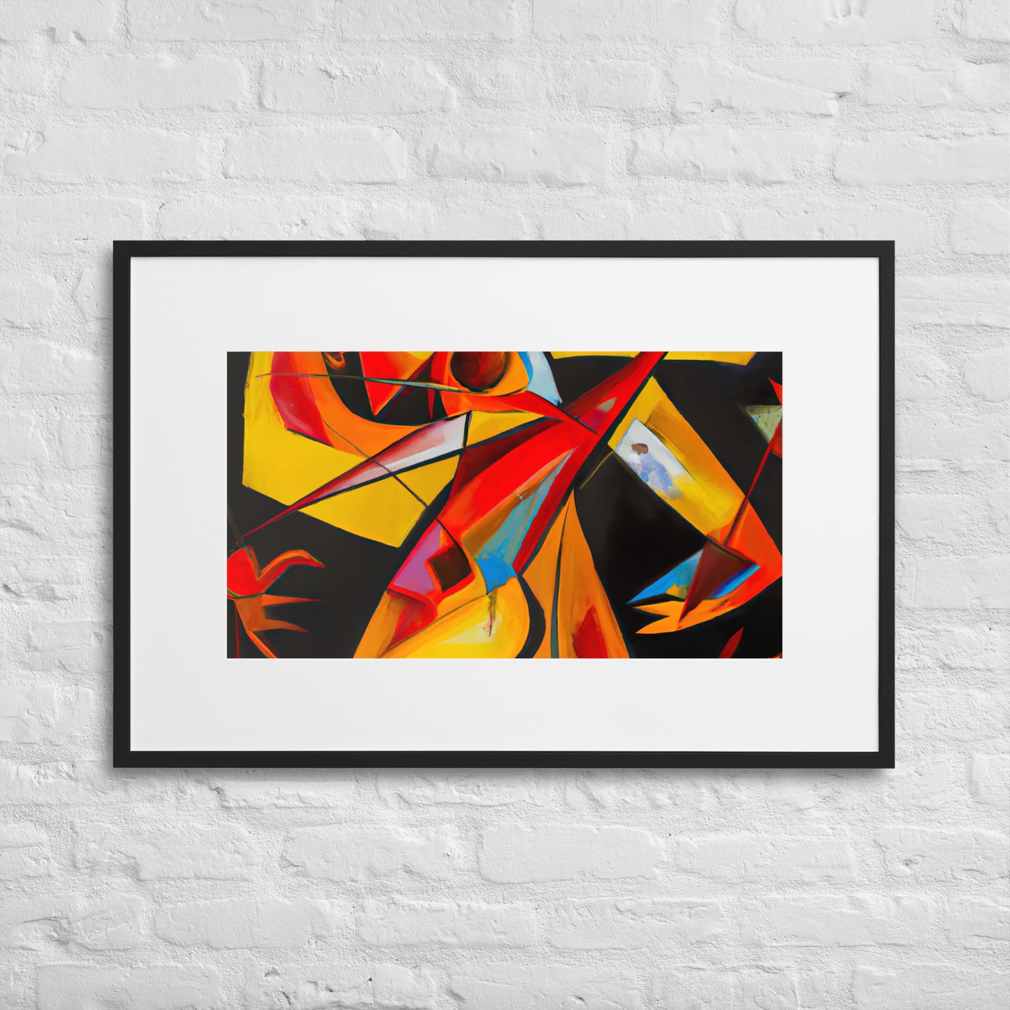 Red Dance Eingerahmtes Poster