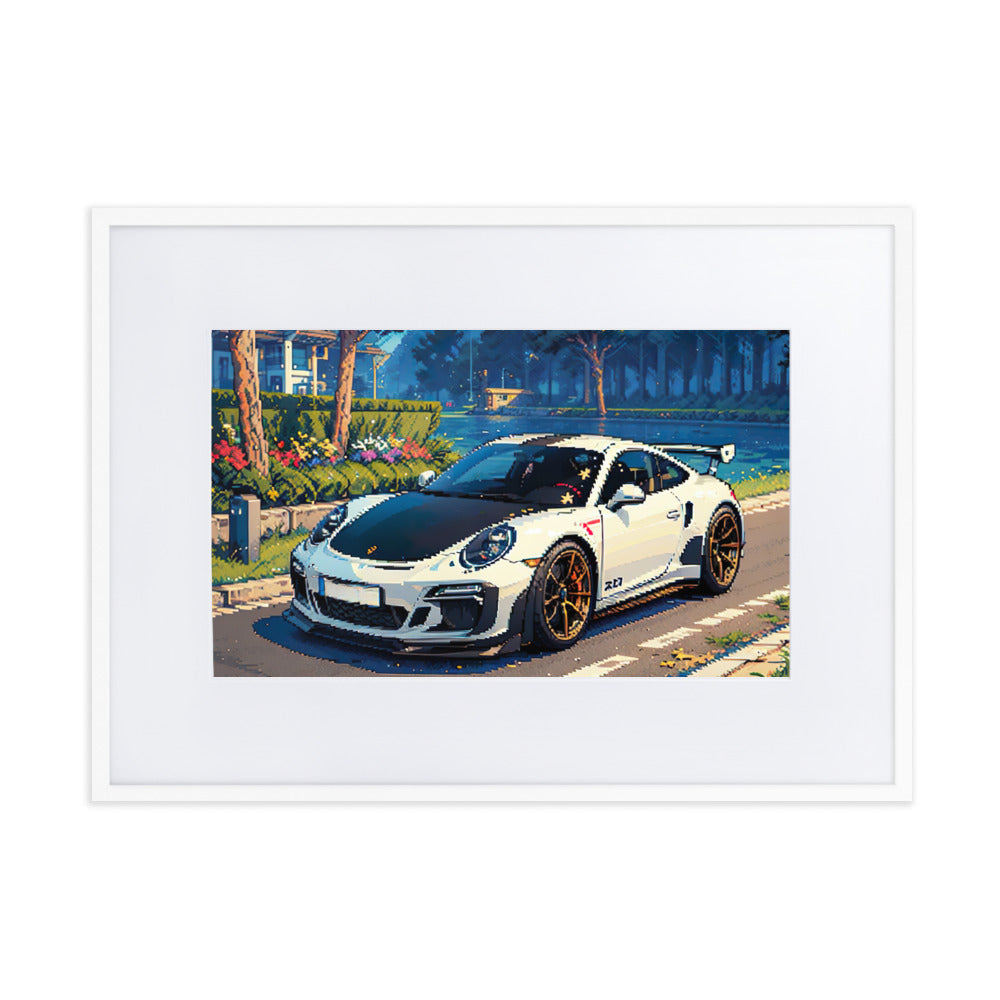 P-911-GT3-RS Eingerahmtes Poster