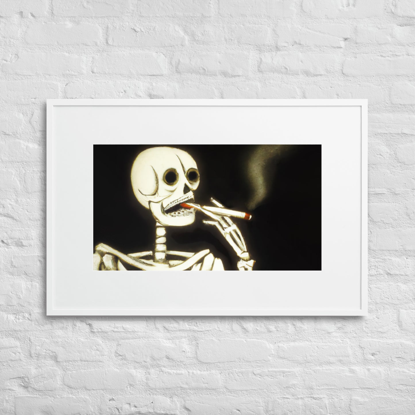 Smoking Kills Eingerahmtes Poster