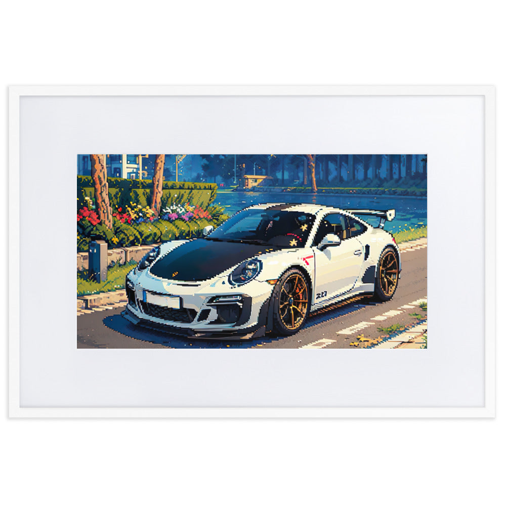P-911-GT3-RS Eingerahmtes Poster