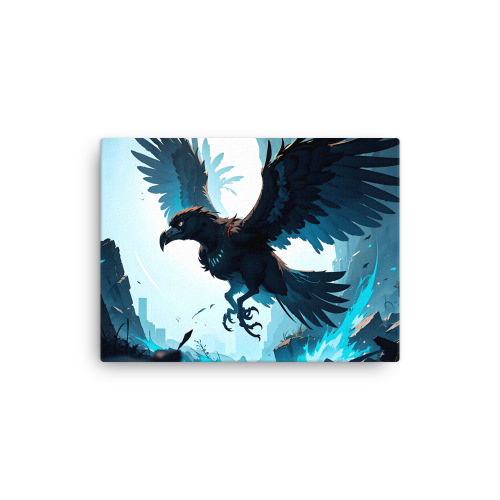 Silver Falcon Dünne Leinwand