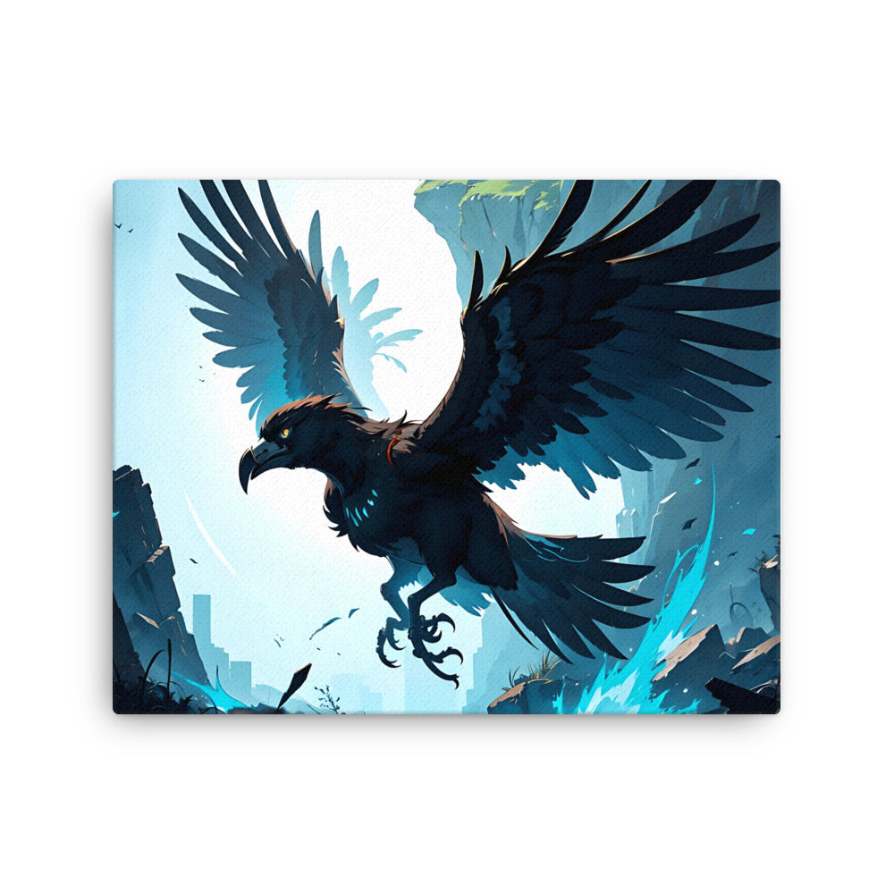 Silver Falcon Dünne Leinwand