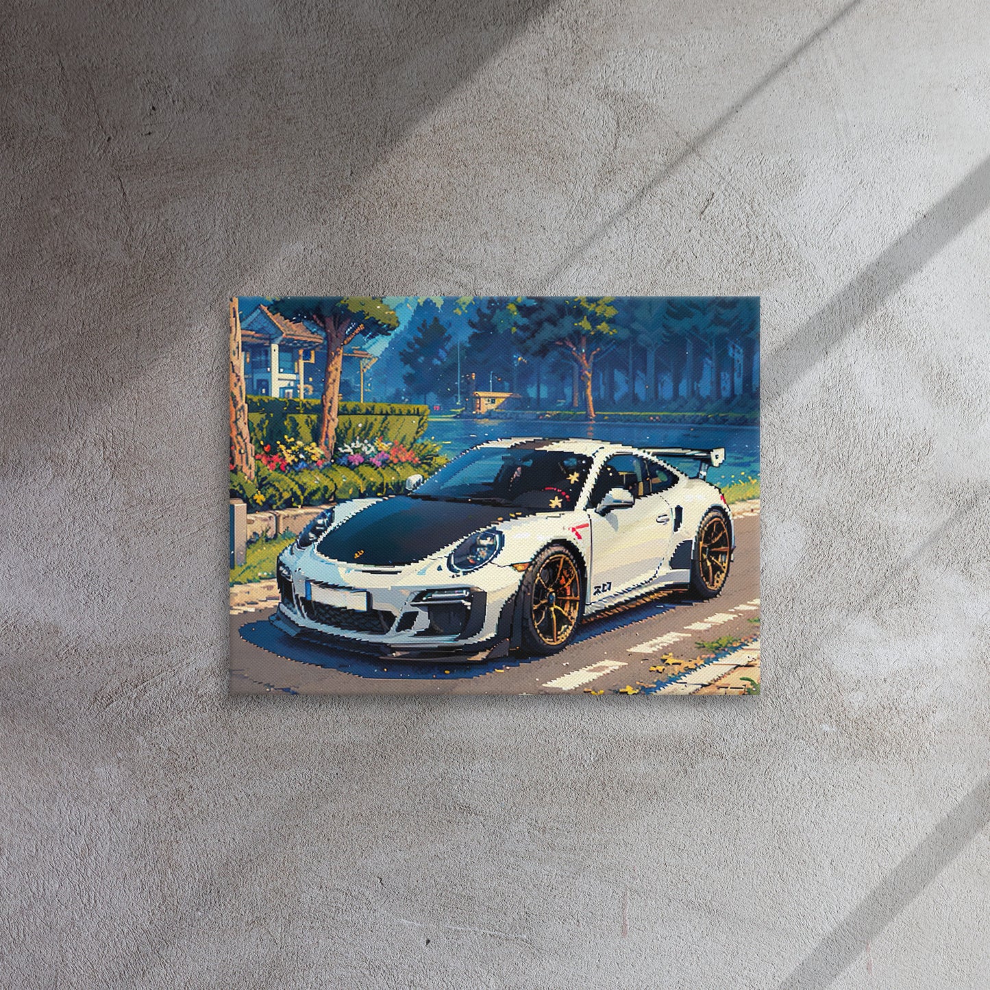 P-911-GT3-RS Dünne Leinwand