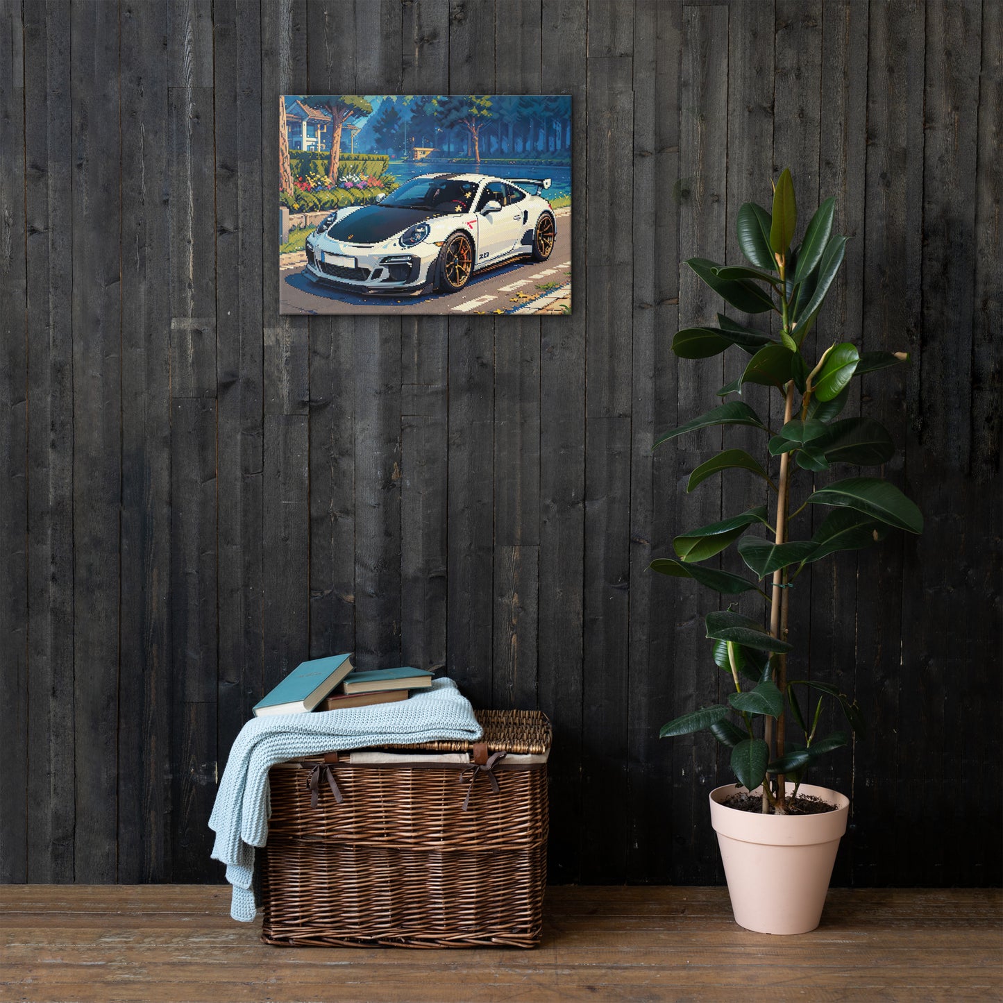 P-911-GT3-RS Dünne Leinwand