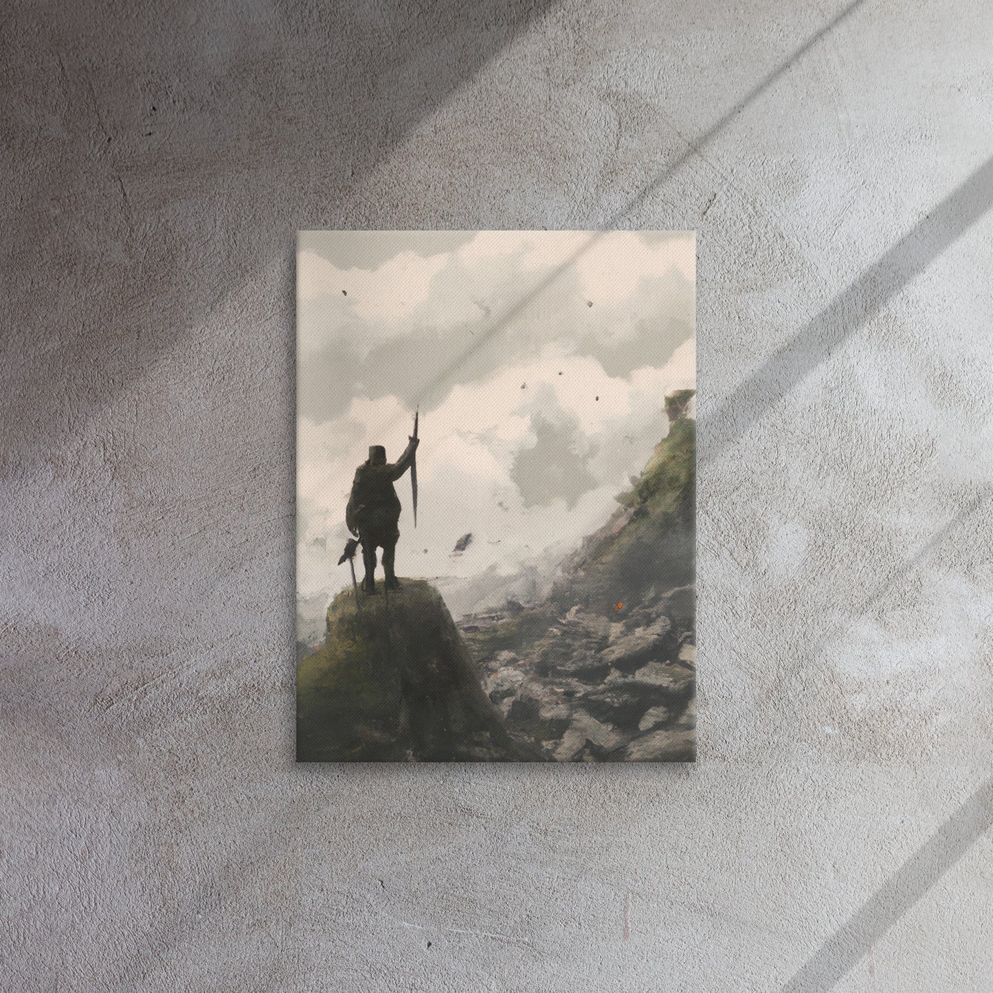 Old Soldier Leinwand