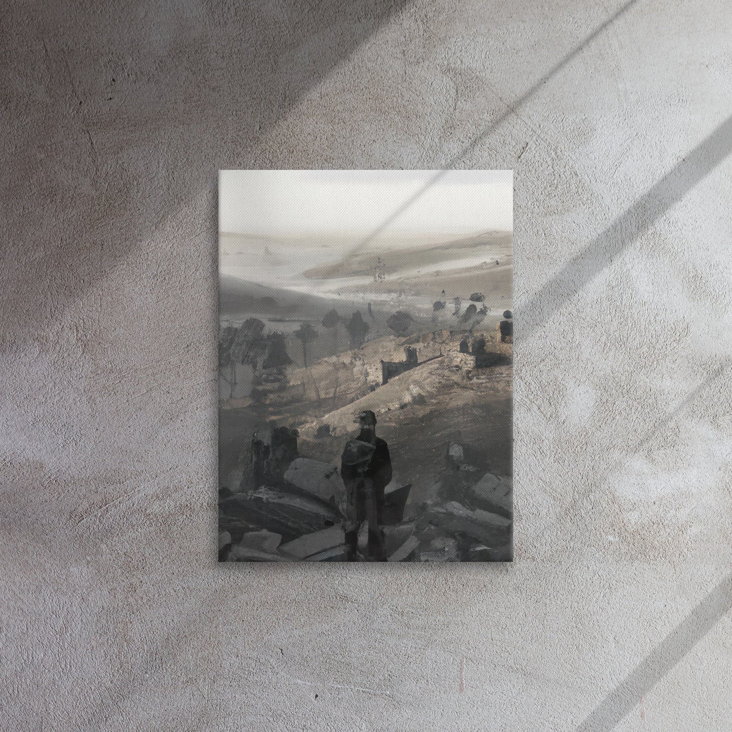 View of Terror Leinwand