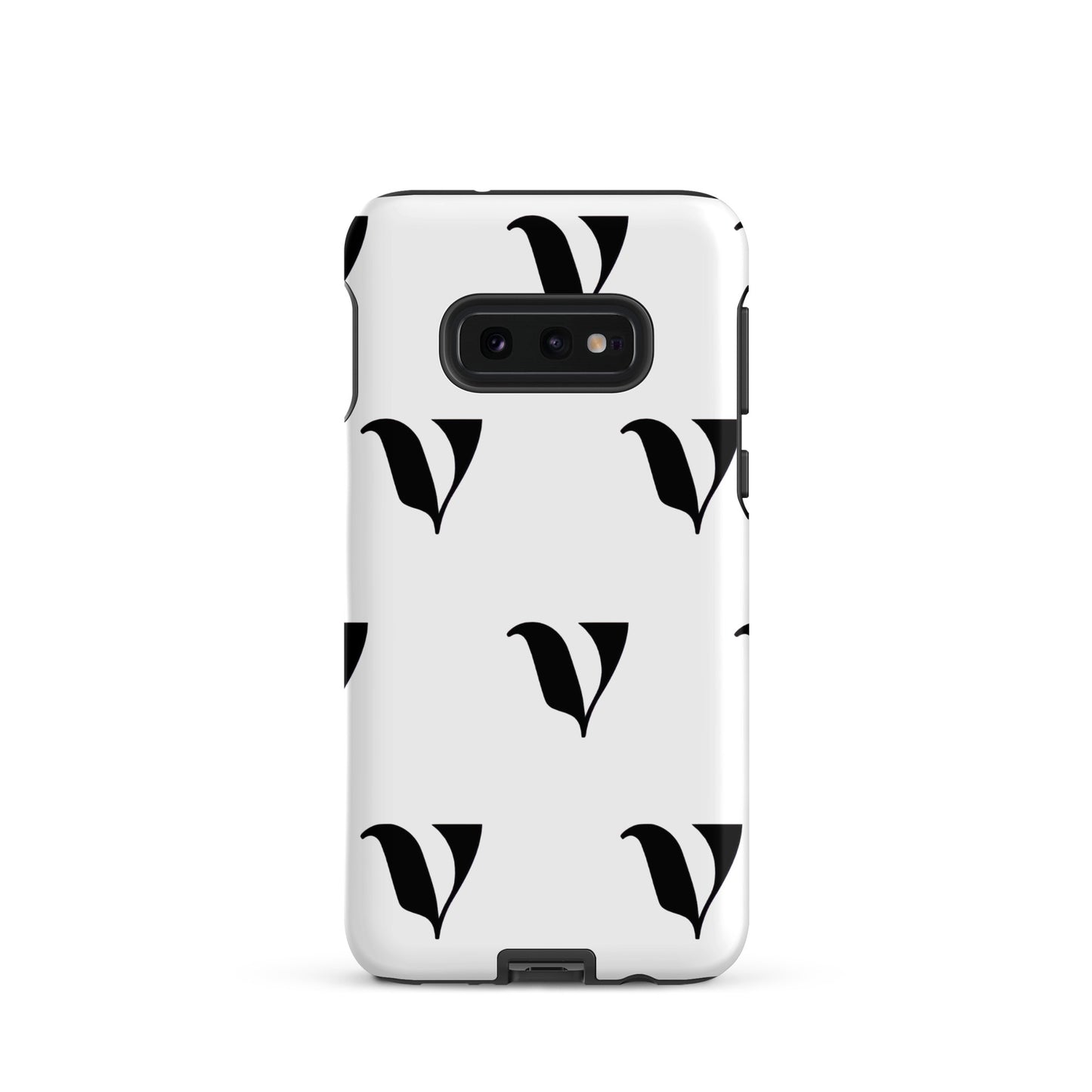 Black V Samsung Handyhülle