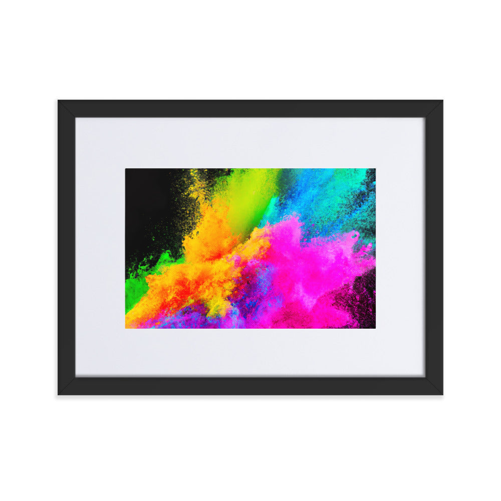 Colour Eingerahmtes Poster