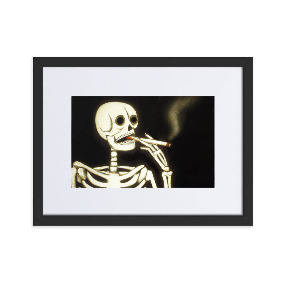Smoking Kills Eingerahmtes Poster