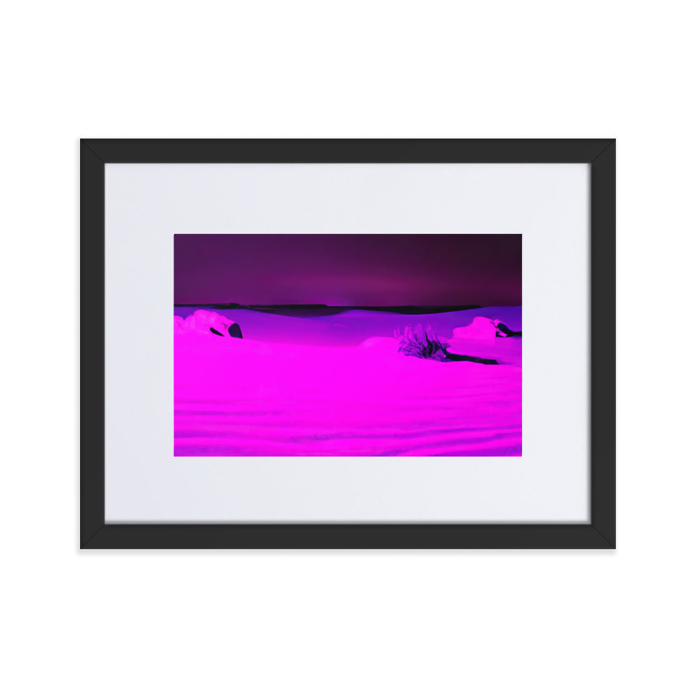 Desert Miracle Eingerahmtes Poster