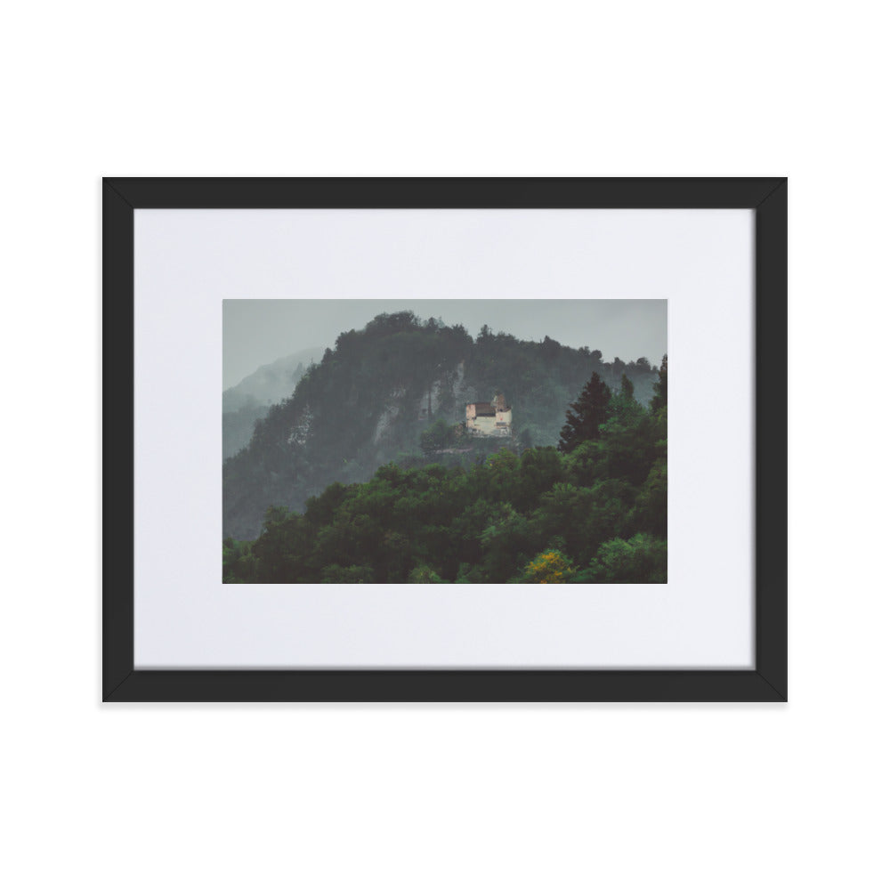 Secret in the Woods Eingerahmtes Poster