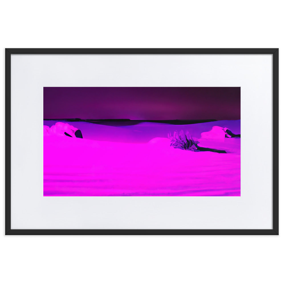 Desert Miracle Eingerahmtes Poster