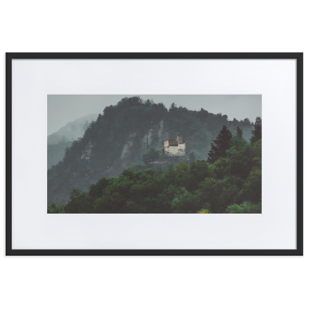 Secret in the Woods Eingerahmtes Poster