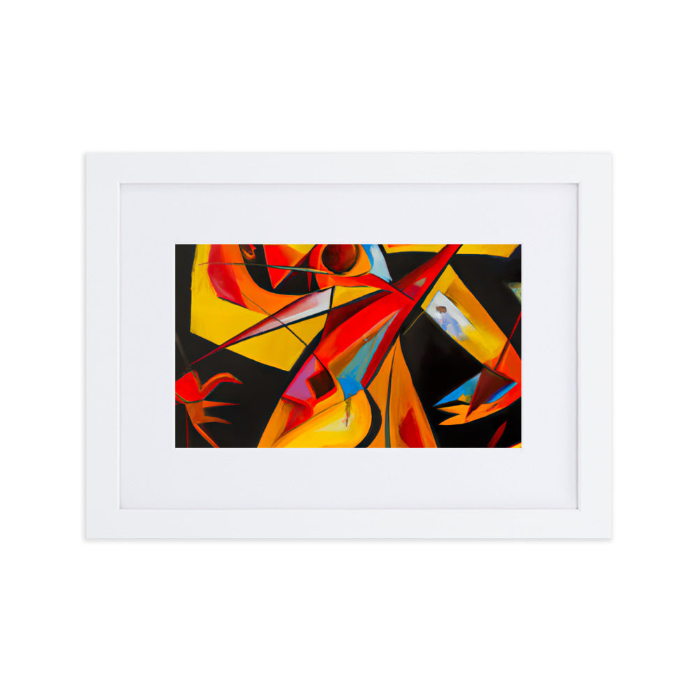 Red Dance Eingerahmtes Poster