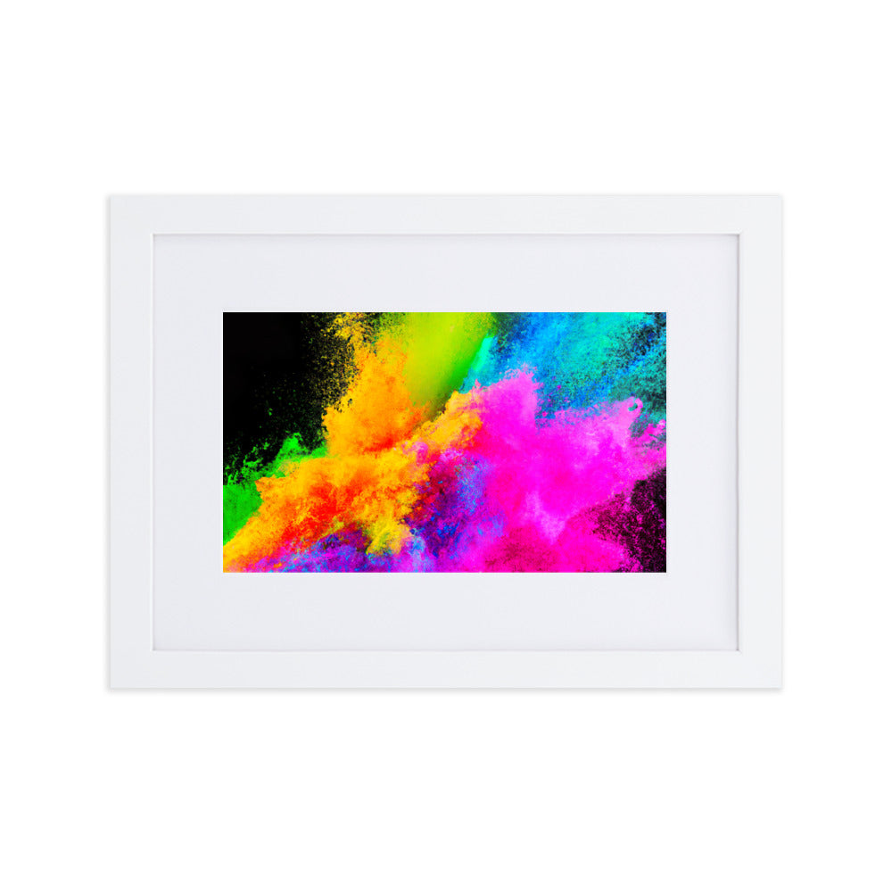 Colour Eingerahmtes Poster