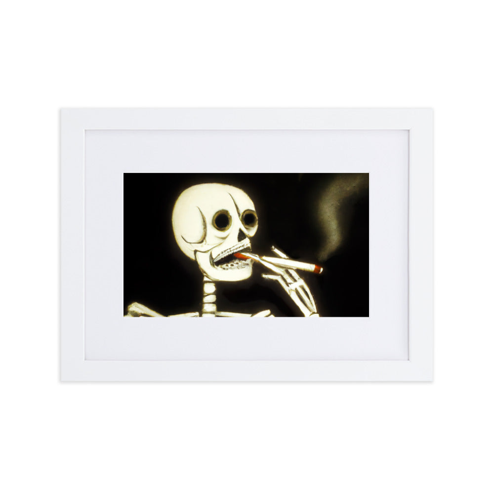 Smoking Kills Eingerahmtes Poster