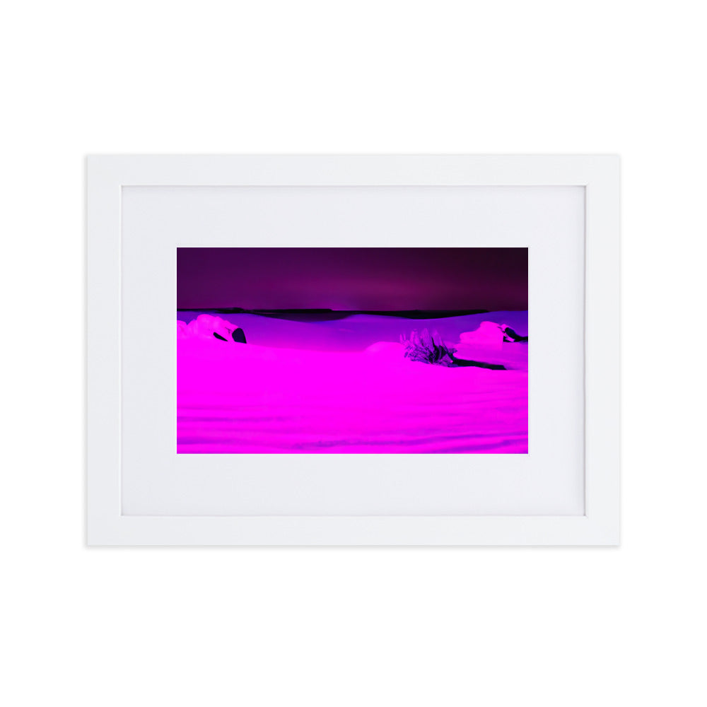Desert Miracle Eingerahmtes Poster