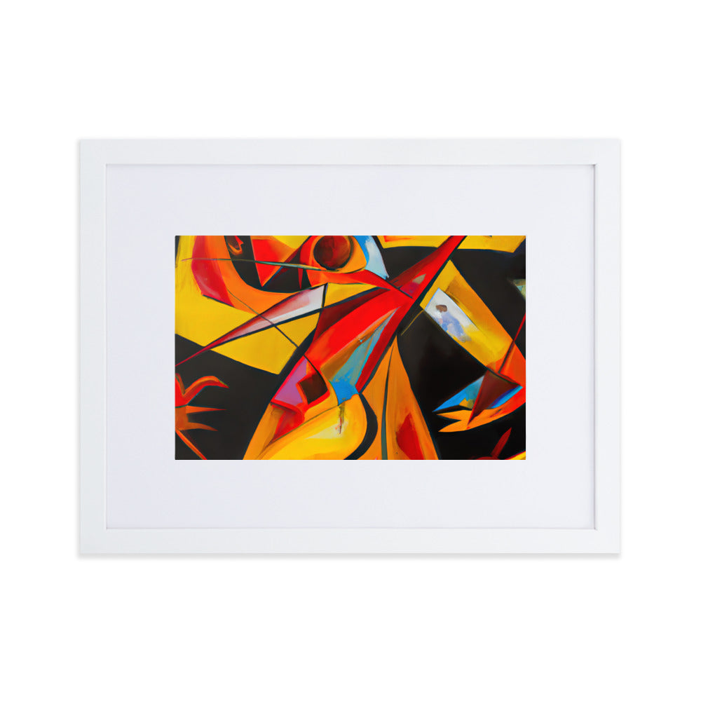 Red Dance Eingerahmtes Poster