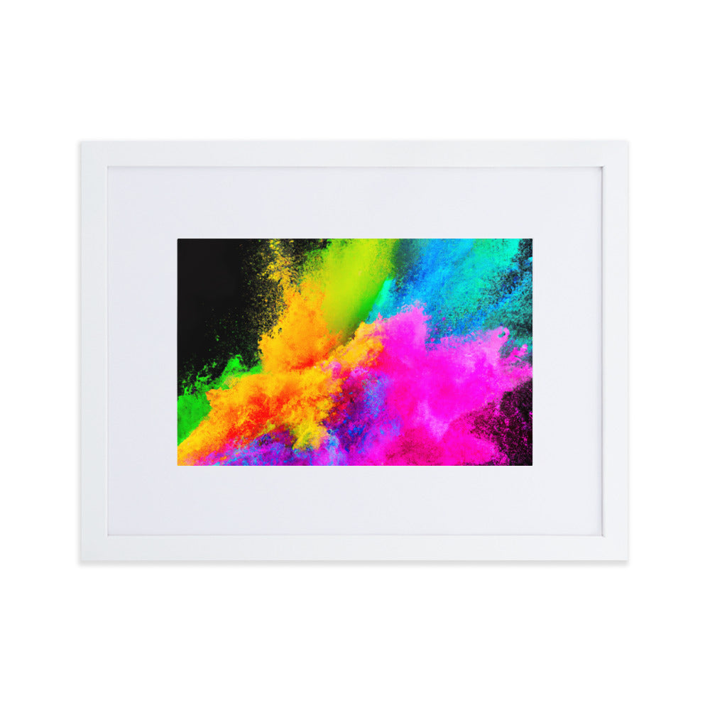 Colour Eingerahmtes Poster