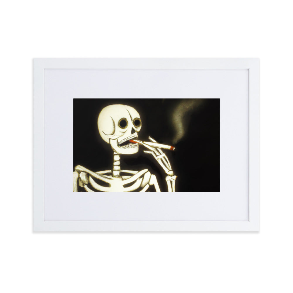 Smoking Kills Eingerahmtes Poster