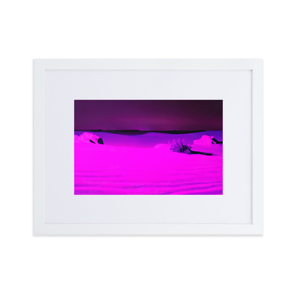 Desert Miracle Eingerahmtes Poster
