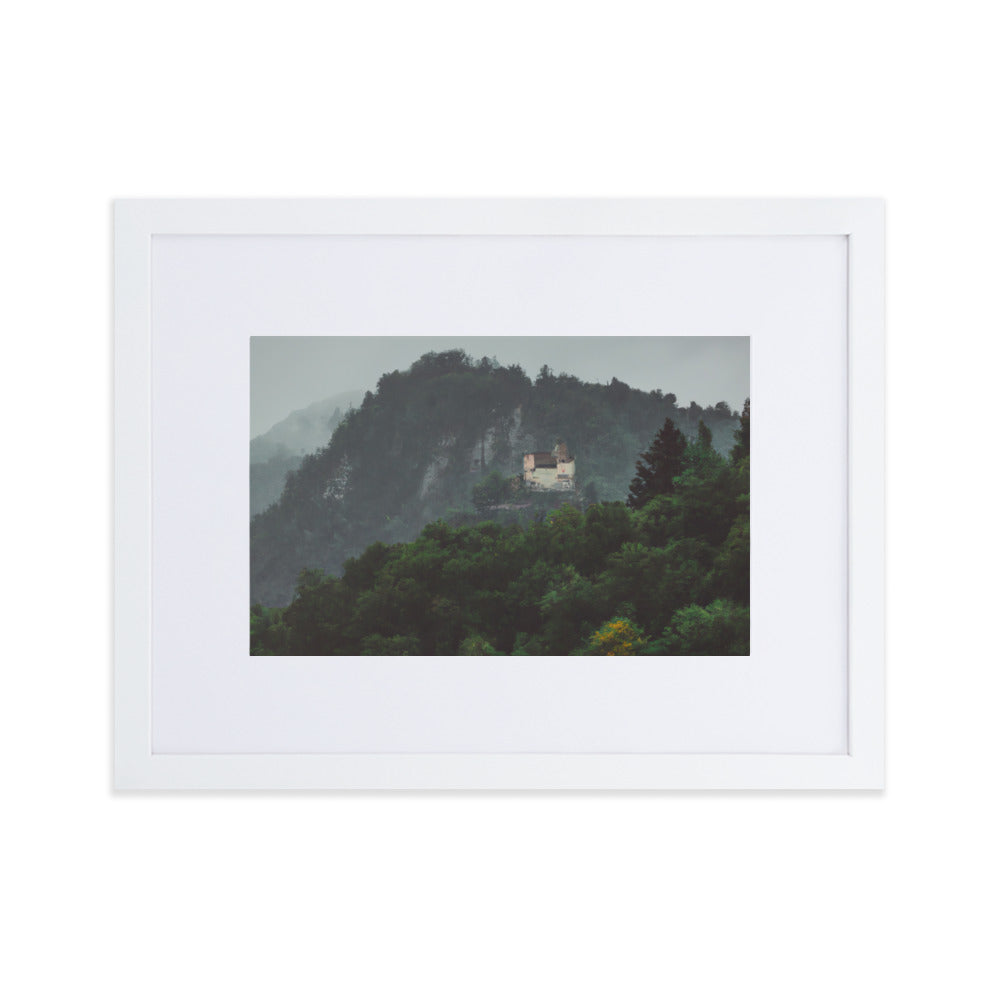 Secret in the Woods Eingerahmtes Poster