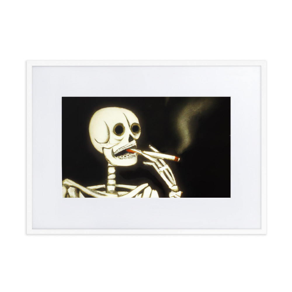 Smoking Kills Eingerahmtes Poster