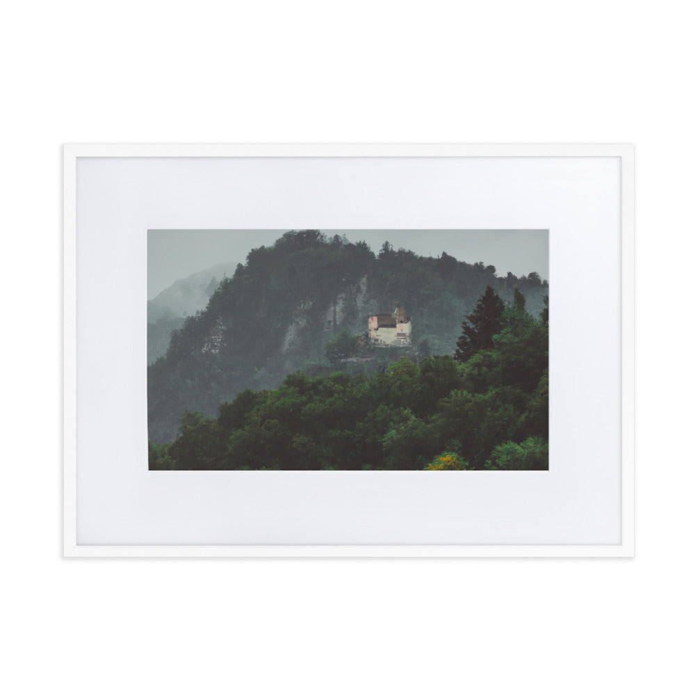 Secret in the Woods Eingerahmtes Poster