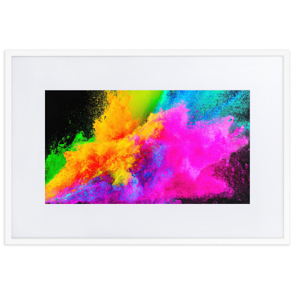 Colour Eingerahmtes Poster