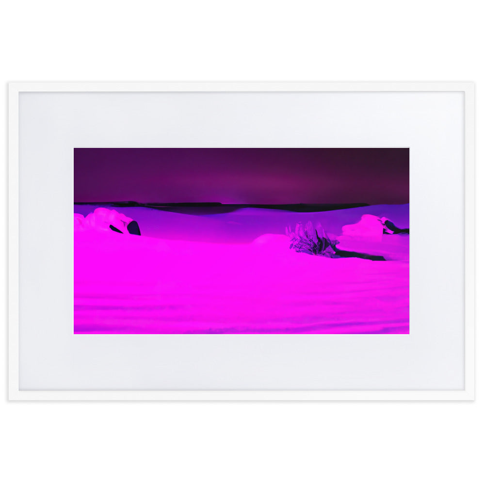 Desert Miracle Eingerahmtes Poster