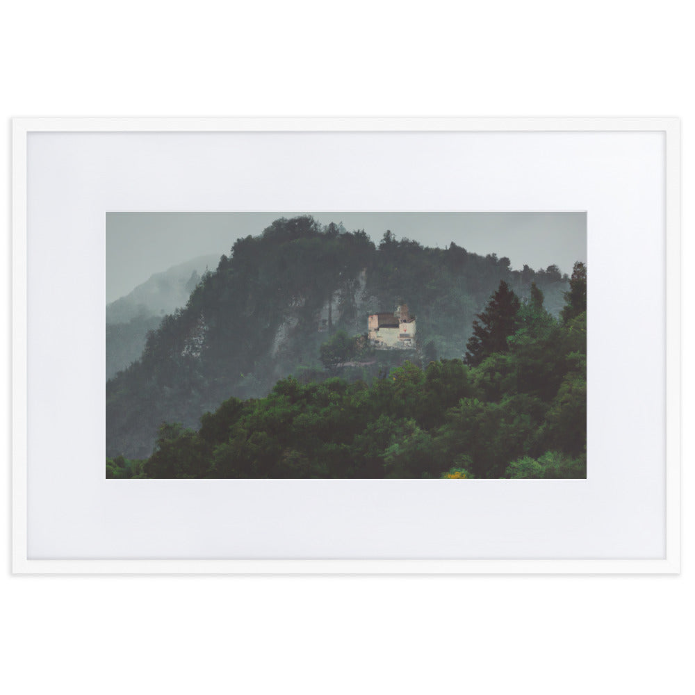 Secret in the Woods Eingerahmtes Poster