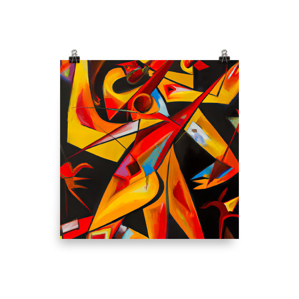Red Dance Rahmenloses Poster