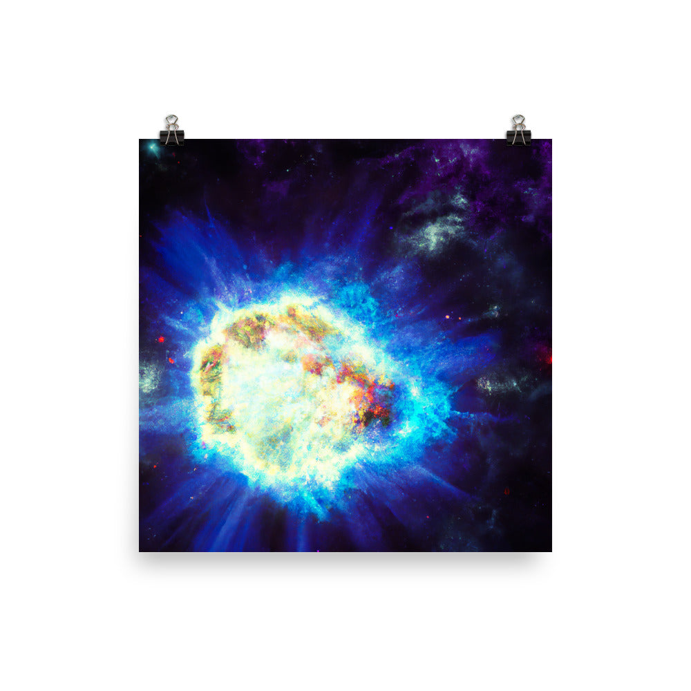 Dying Star Rahmneloses Poster