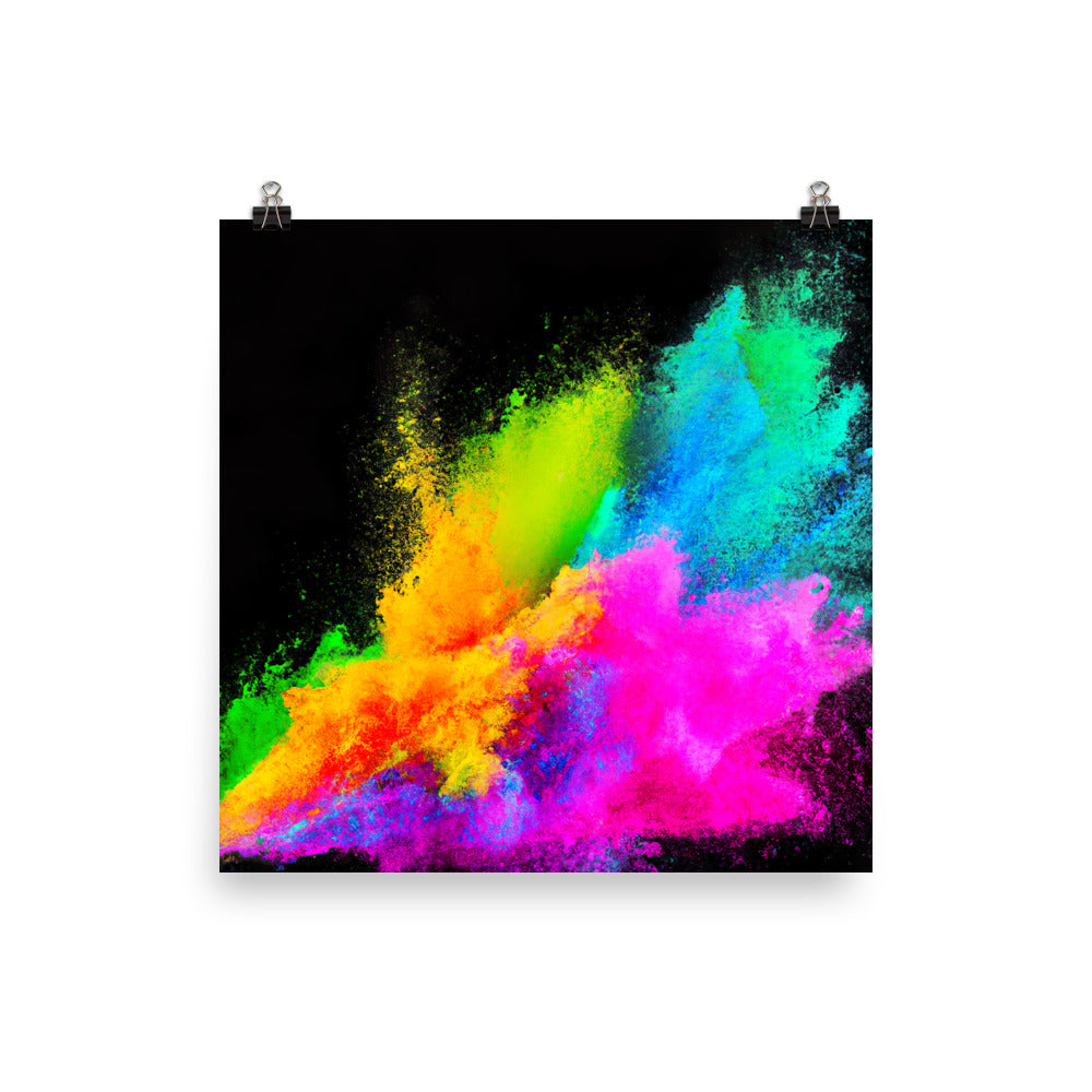Colour Rahmenloses Poster