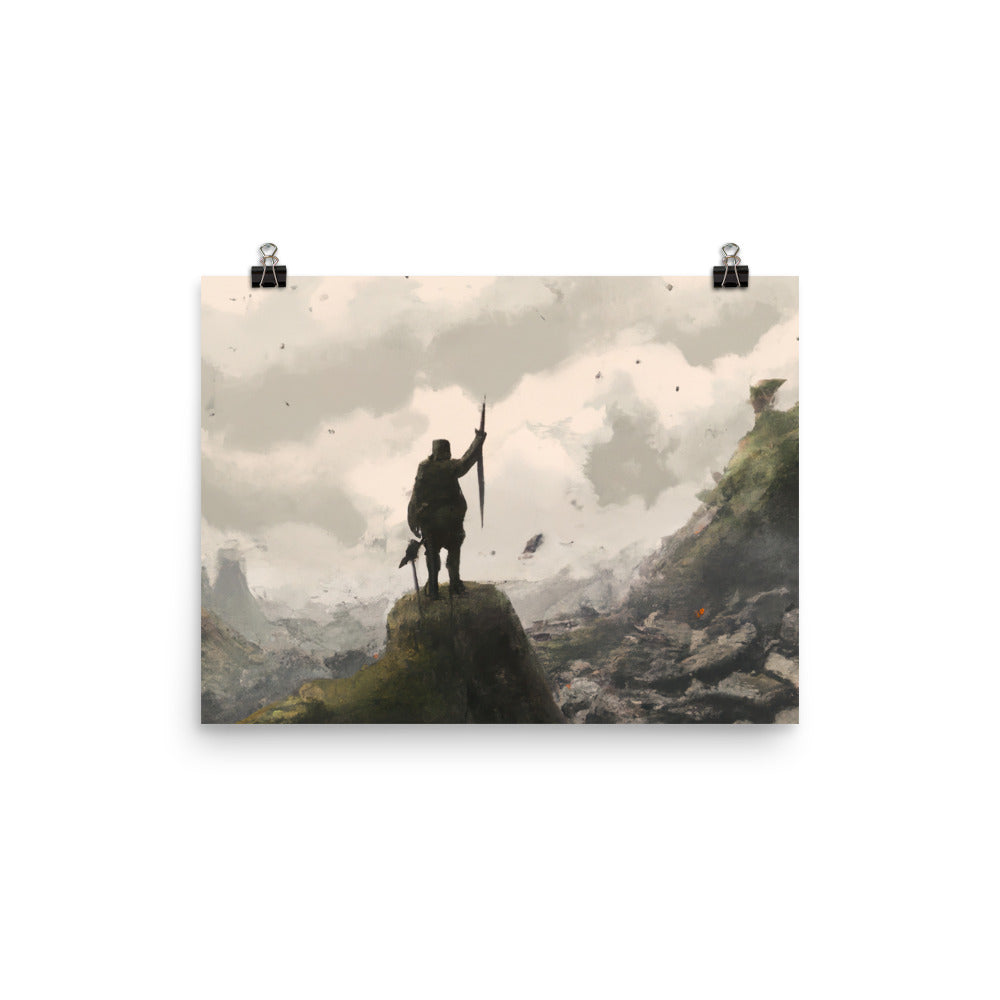 Old Soldier Rahmenloses Poster