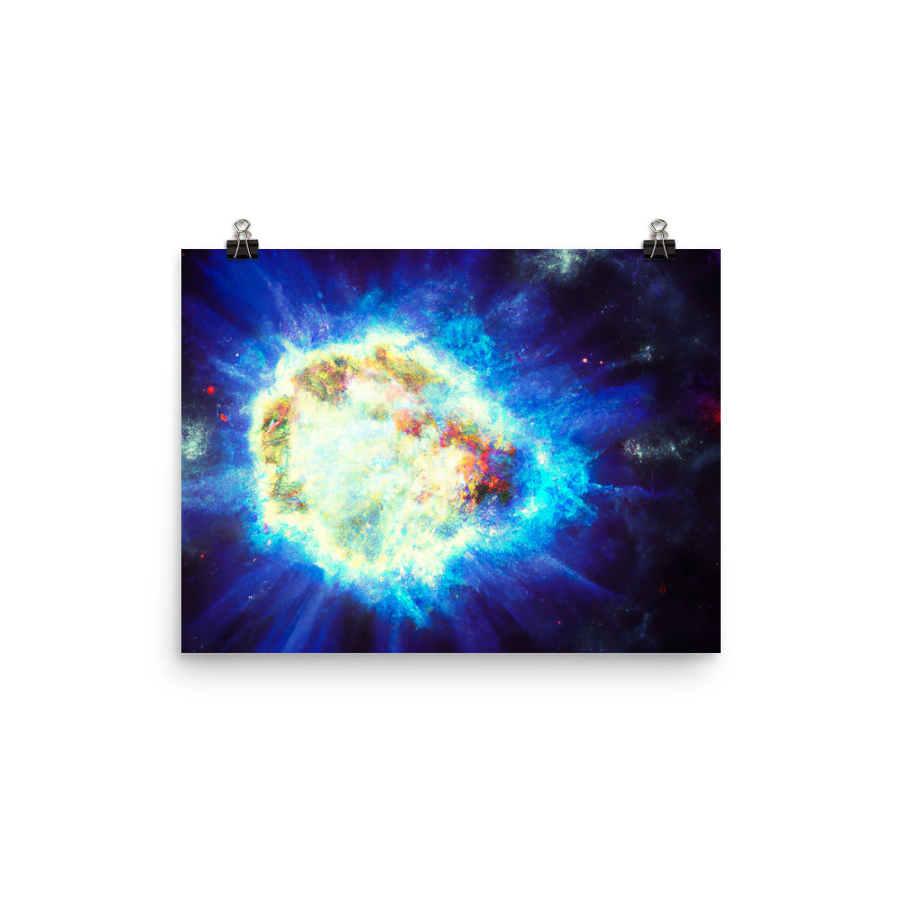 Dying Star Rahmneloses Poster