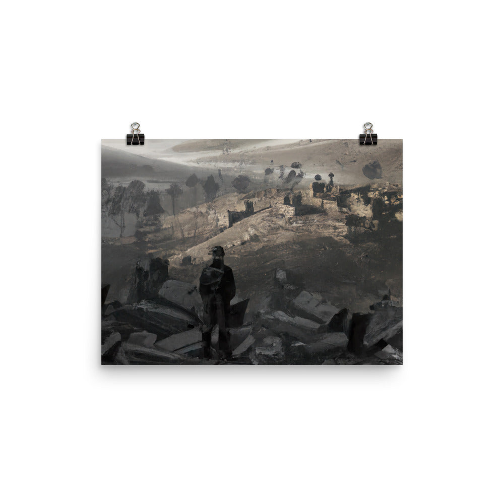 View of Terror Rahmenloses Poster