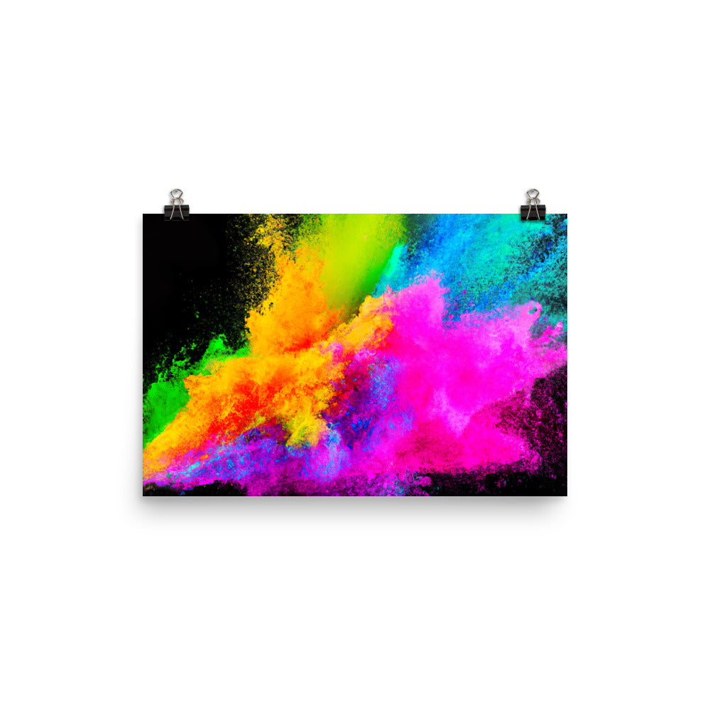Colour Rahmenloses Poster