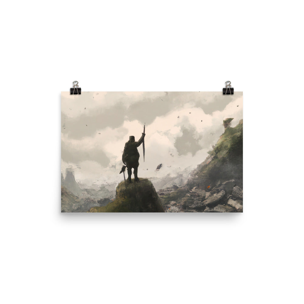 Old Soldier Rahmenloses Poster