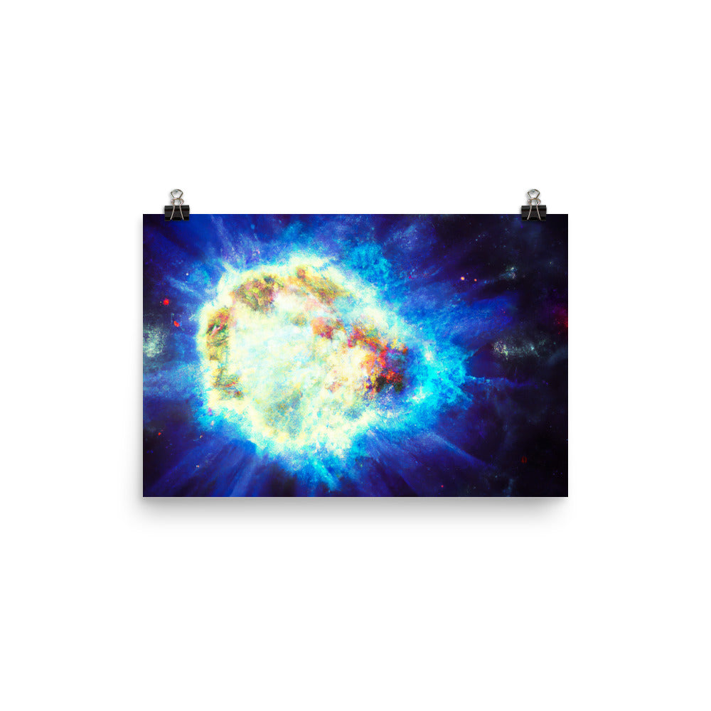 Dying Star Rahmneloses Poster