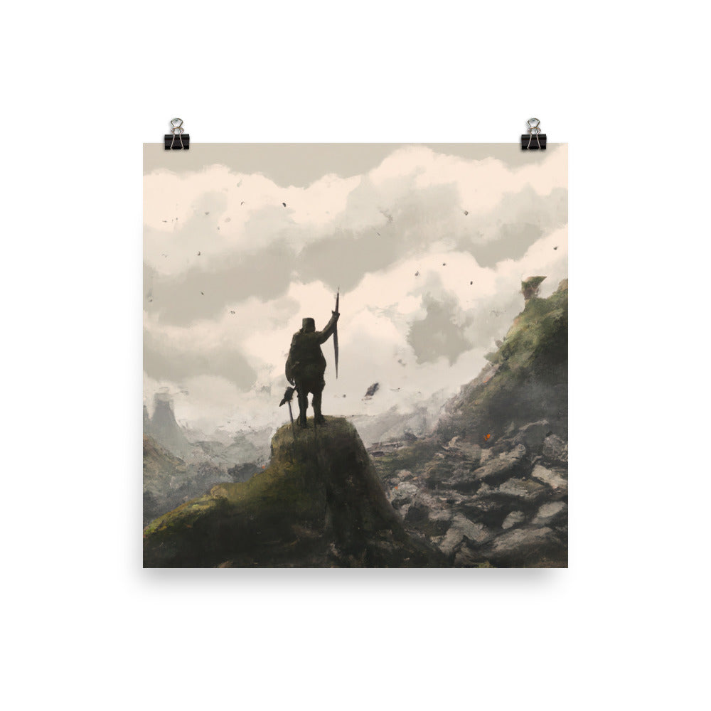 Old Soldier Rahmenloses Poster