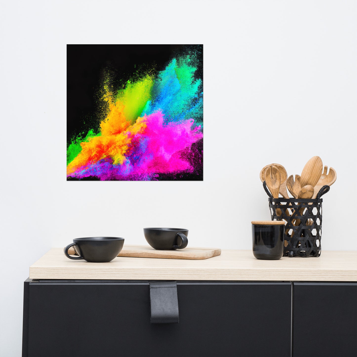Colour Rahmenloses Poster